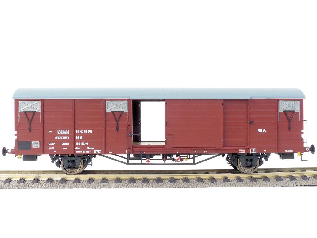 EX20705 Exact Train - DR G�terwagen Glmms, 7 Sicken - Spur H0